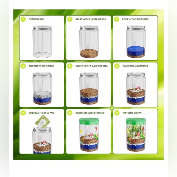 🌱 NIB Light Up Terrarium by Dan & Darci- STEM authorized! - Picture 3 of 7